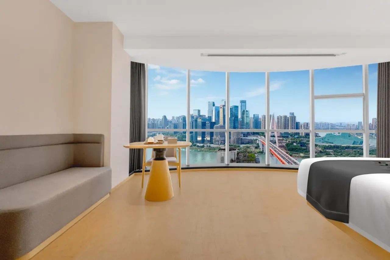 重庆建国隐逸酒店解放碑洪崖洞0063